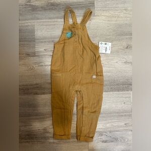 Little planet gauze overalls